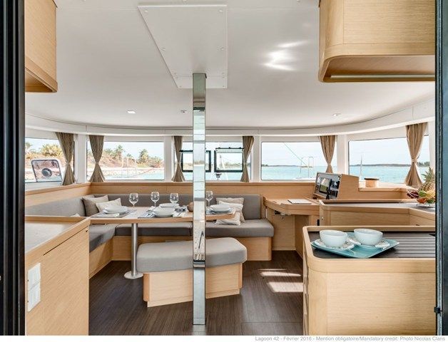 Lagoon 42 Fly Catamaran Sailing Yacht Charter Italy 7