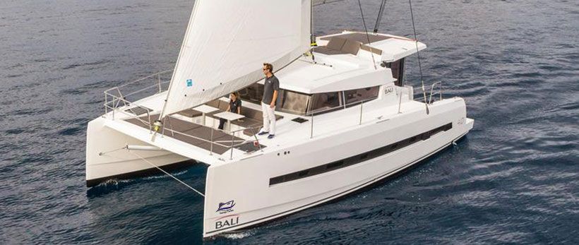 Bali 4.0 Catamaran Charter Italy Main