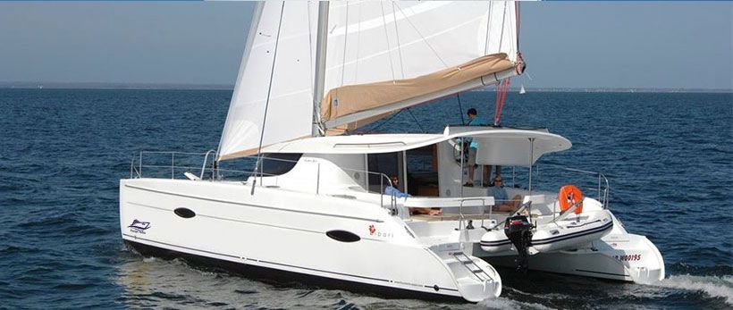 Lipari 41 Catamaran Charter Italy Main