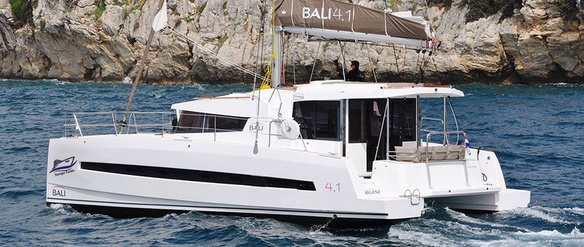 Bali 4.1 Catamaran Charter Italy Main