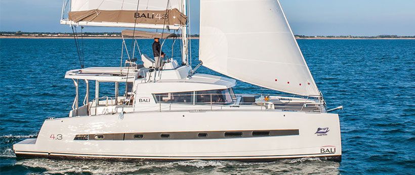 Bali 4.3 Catamaran Charter Italy Main