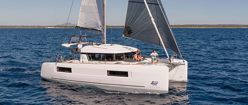 Lagoon 40 Catamaran Charter Italy Main