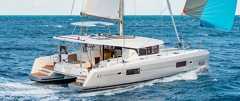 Lagoon 42 Catamaran Charter Italy Main
