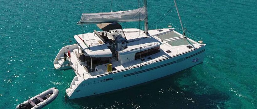 Lagoon 450 F Catamaran Charter Italy Main