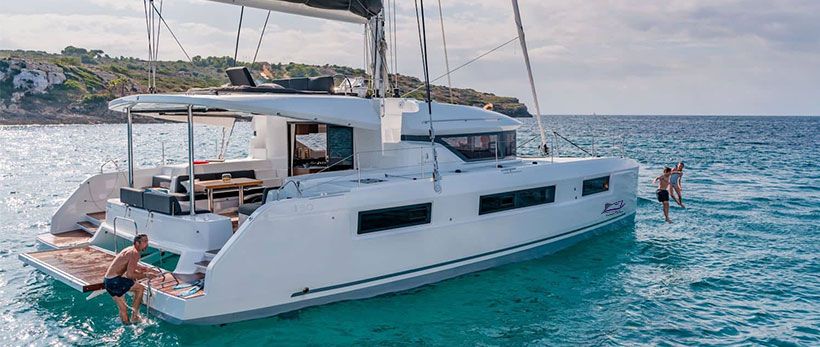 Lagoon 50 Catamaran Charter Italy Main
