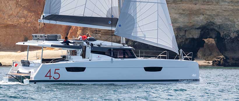 Fountaine Pajot Elba 45 Catamaran Charter Italy Main