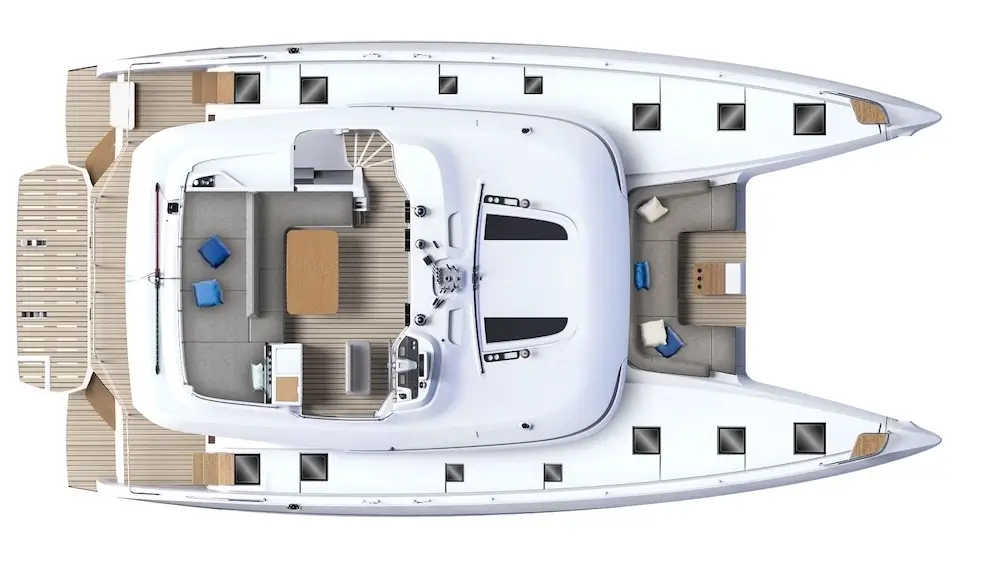 Where To Sleep On A Catamaran 1